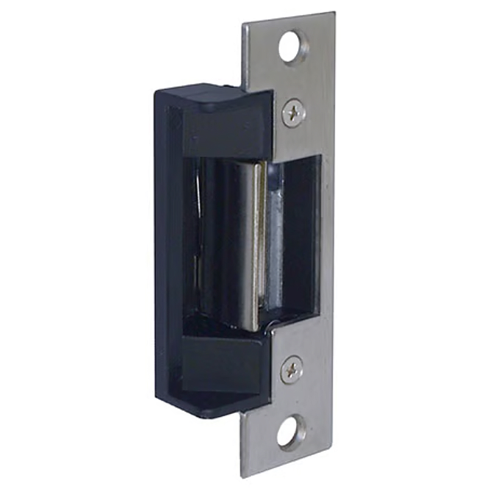 CQR Mortice ANSI Electric Release 12V DC Fail Unlocked Continuously Rated (For Aluminium Frames) Stainless Steel