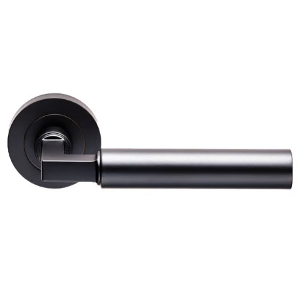 Carlisle Brass Amiata Lever On Rose Matt Black