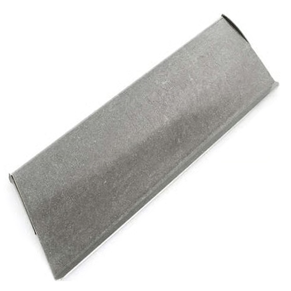 From The Anvil Large Letter Plate Cover Regular Pewter Patina