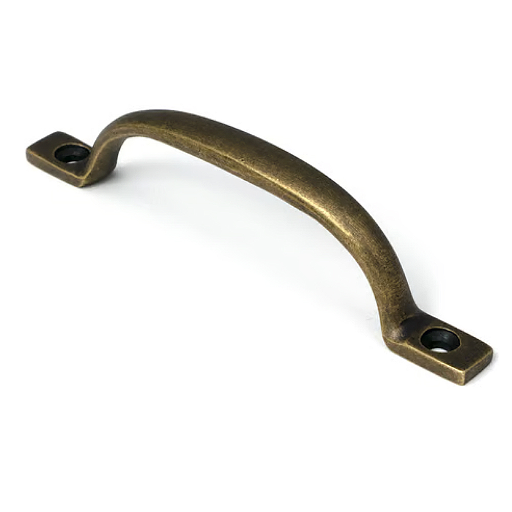 From The Anvil Slim Sash Pull Burnished Brass