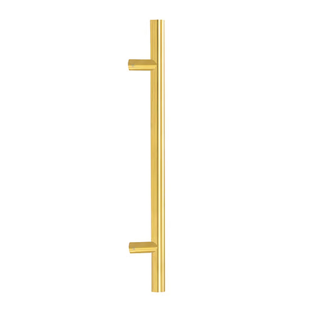 From The Anvil Offset T Bar Handles Secret Fix 1.2m Aged Brass