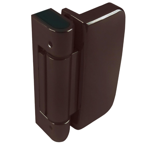Mila Evolution 3D Security Flag Hinge 19-22mm Brown