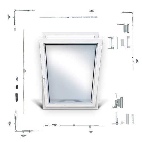 SI Titan Surface System - Height 801-1200mm, Width 681-850mm 15mm Backset 13mm Eurogroove Left Hand SPECIAL ORDER