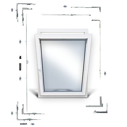 SI Titan System - Height 2001-2400mm, Width 851-1050mm 15mm Backset 9mm Eurogroove Left Hand Surface Fixed SPECIAL ORDER